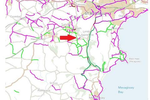 Land for sale, Little Polgooth, St. Austell