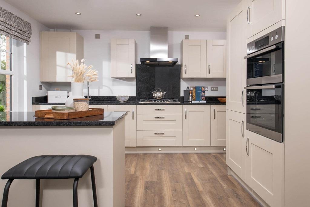 This home offers an open and spacious kitchen