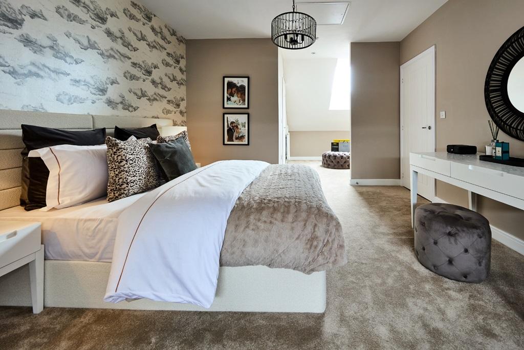 The main bedroom on the second floor
