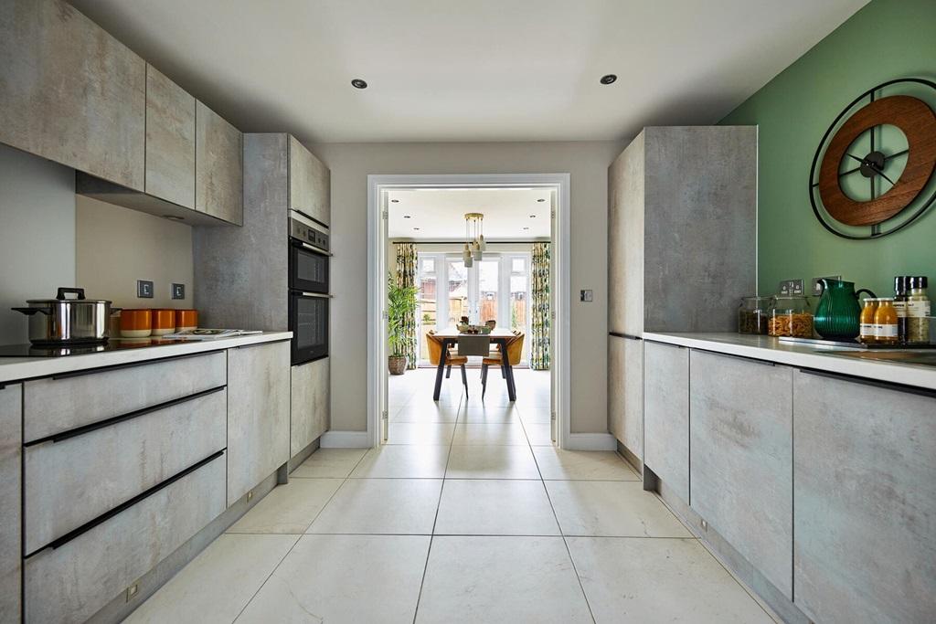 Open the double doors to create space for...