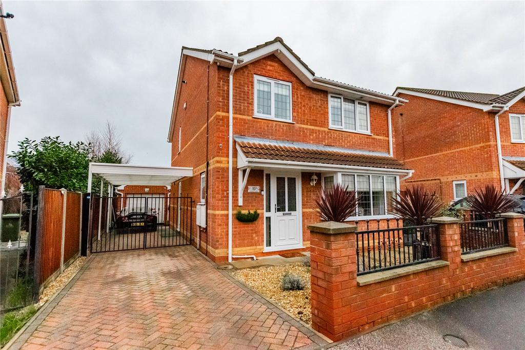 Garrick Lane, New Waltham, Grimsby... 3 bed detached house for sale £