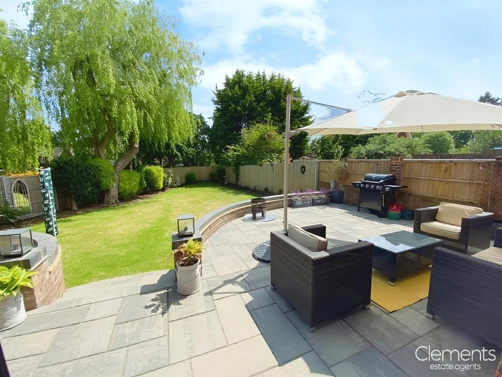 Rear garden