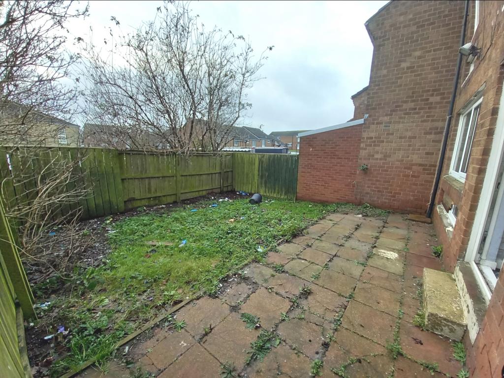 Rear garden
