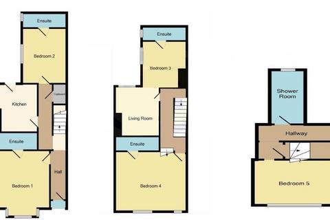 5 bedroom terraced house to rent - Arden Street, Earlsdon, Coventry, CV5 6FD