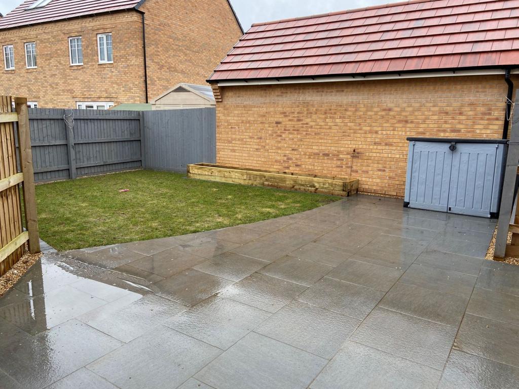 Rear garden