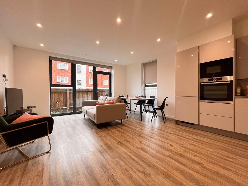 Reception room/kitchen/diner