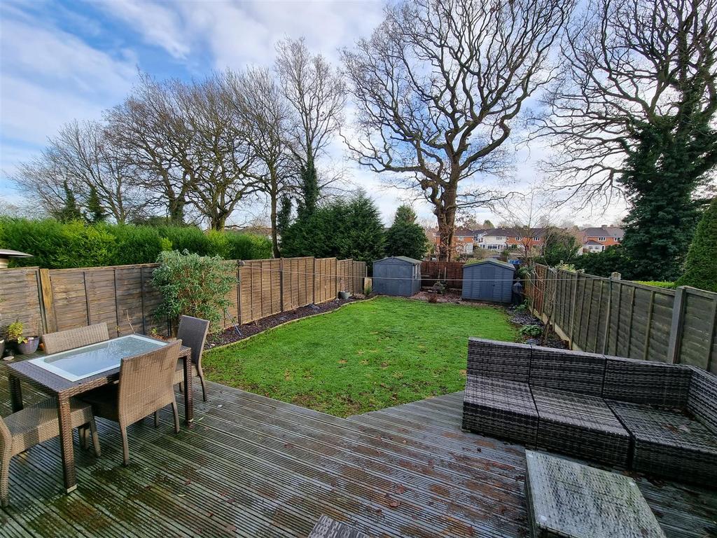 Rear garden