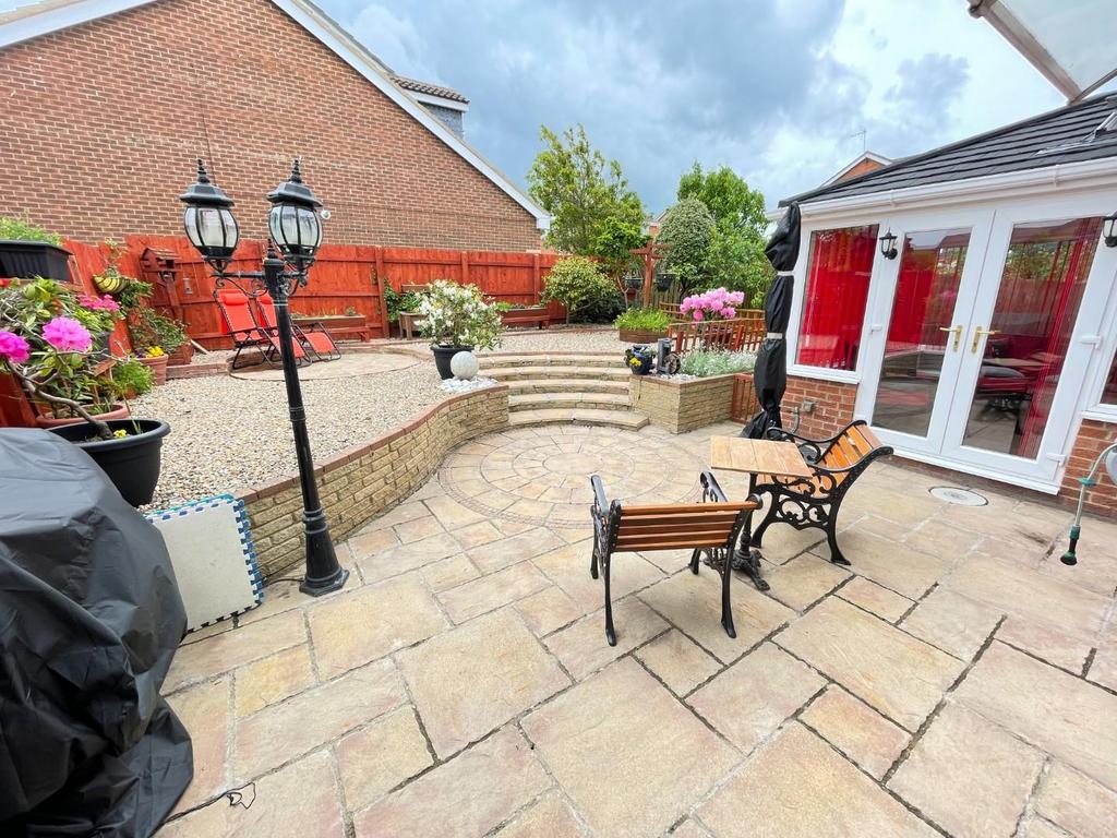 Rear garden