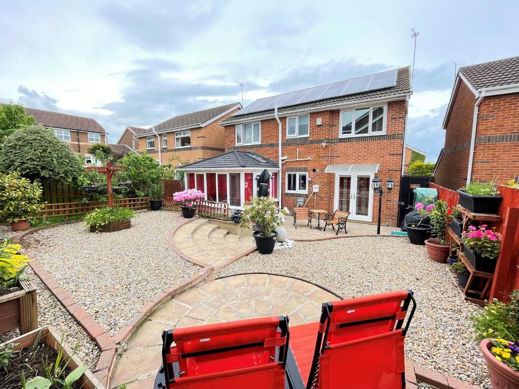 Rear garden