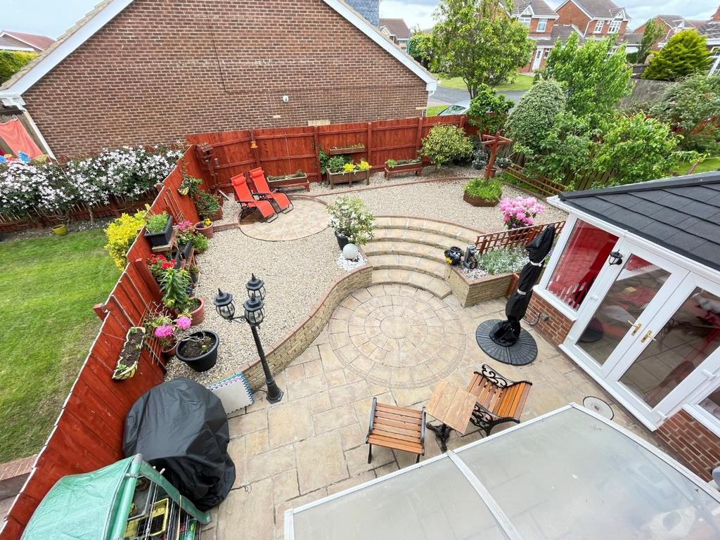 Rear garden
