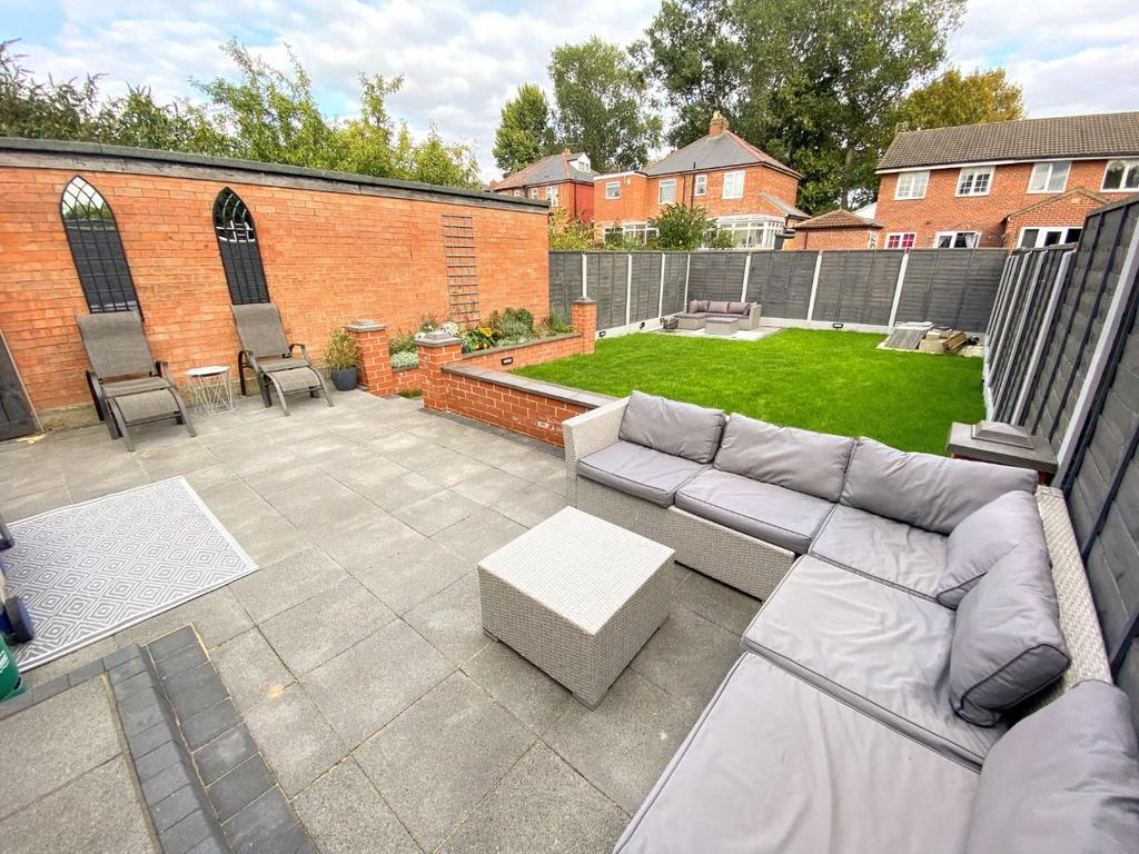 Rear garden