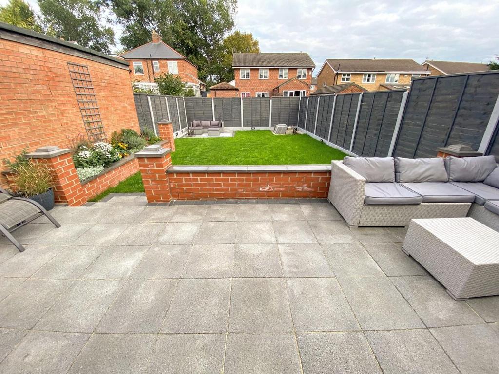 Rear garden