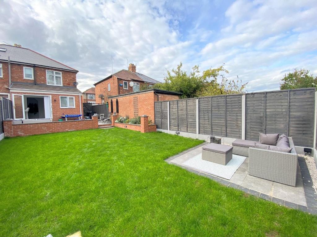 Rear garden