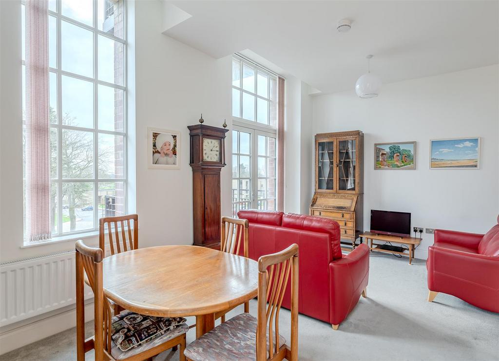 Open plan living area