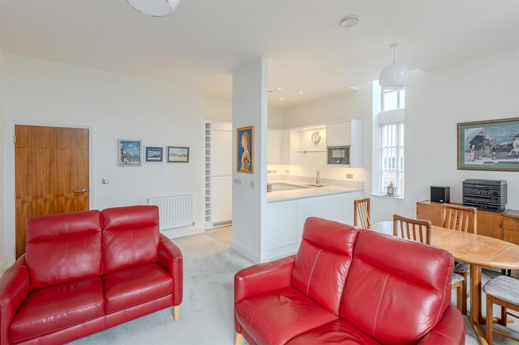 Open plan living area