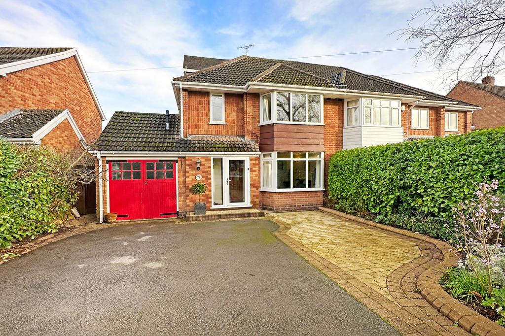 Poplar Road, Dorridge, B93 4 bed semidetached house for sale £600,000