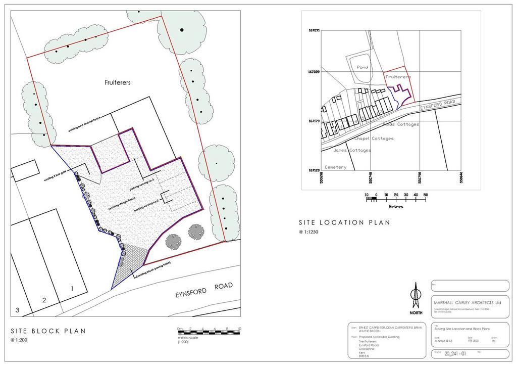 Eynsford Road, Crockenhill, Swanley, BR8 Residential development for