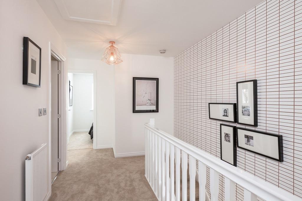 Step upstairs to the four bedrooms