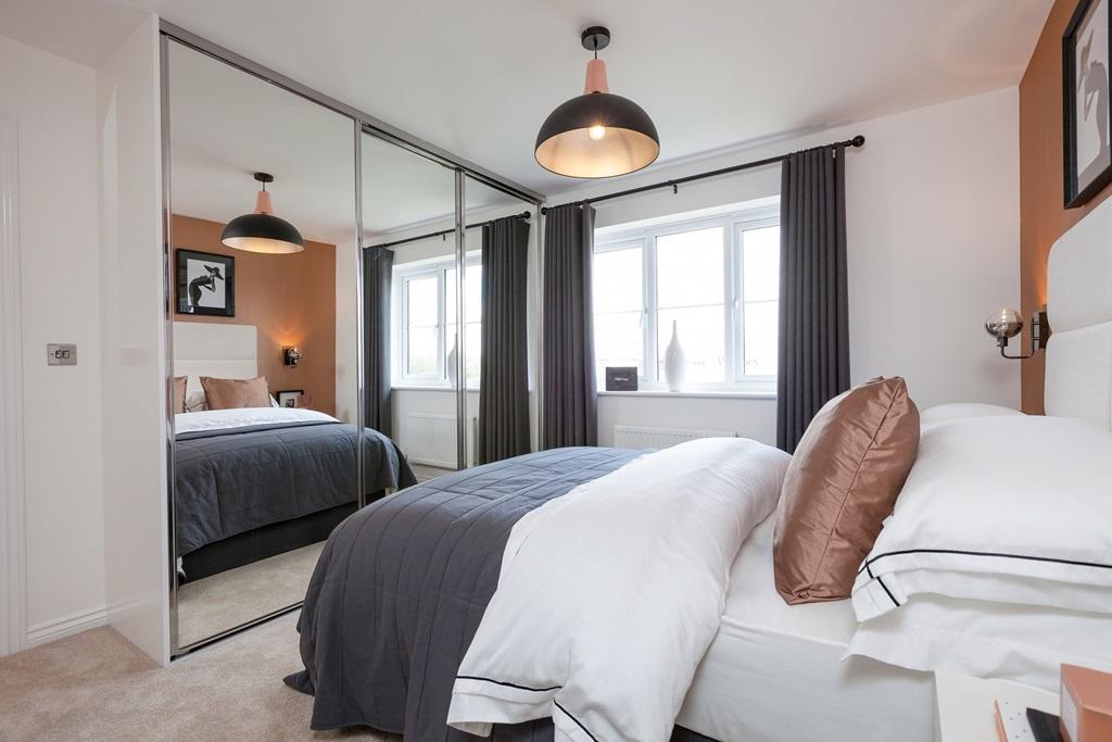 Maximise your space with built in wardrobes