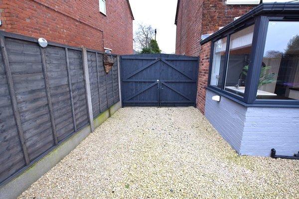 Gated driveway