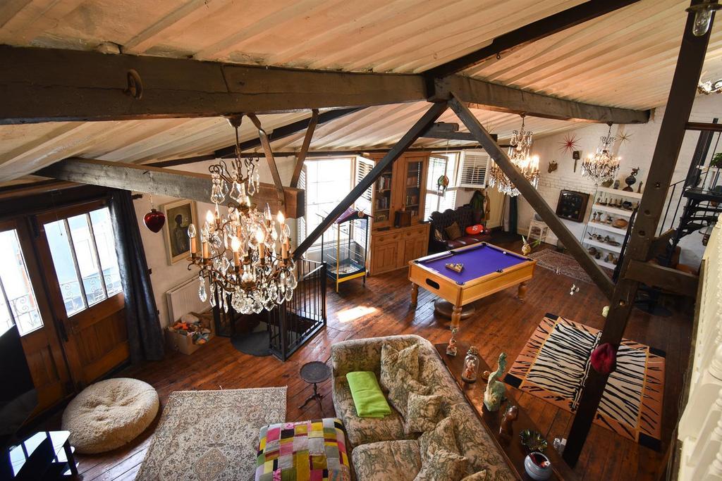 Open plan living space
