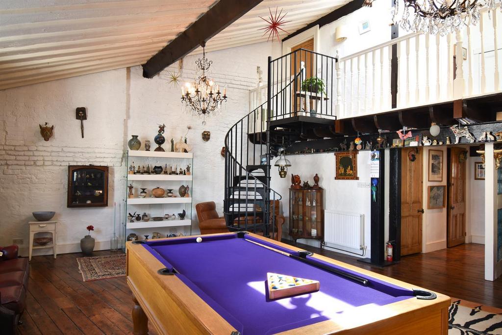 Open plan living space