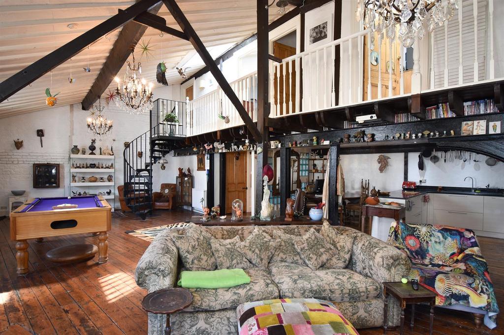 Open plan living space