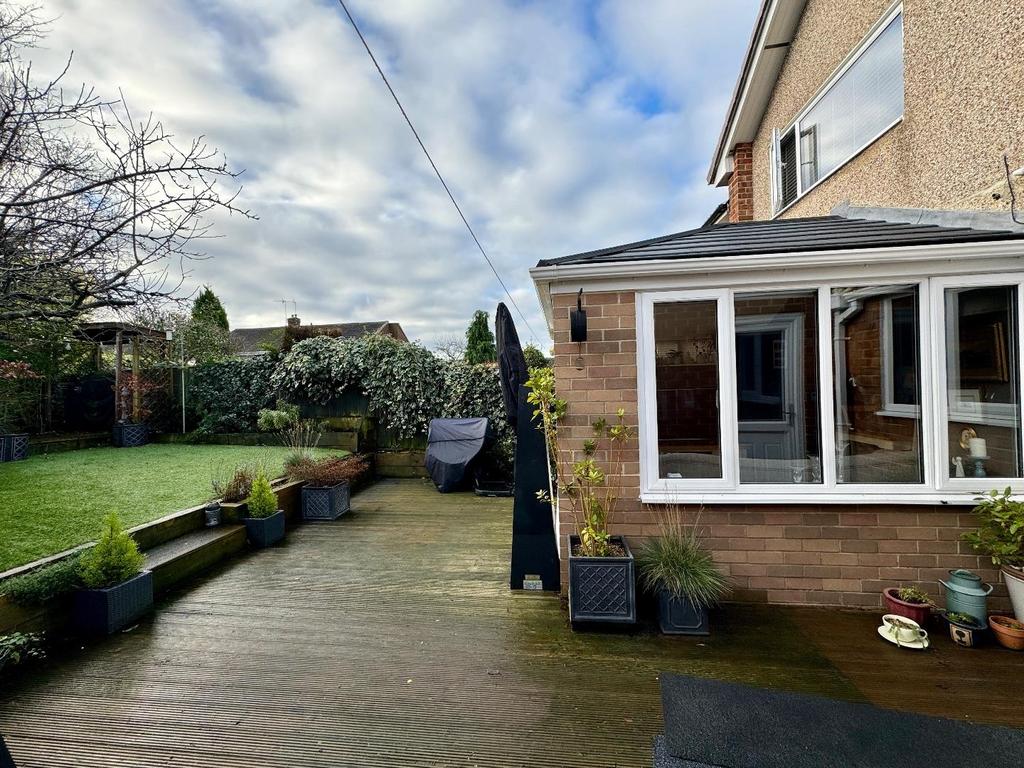 Rear garden