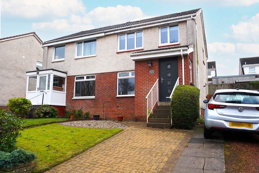 Mossneuk Drive, East Kilbride G75 3 bed semidetached villa for sale