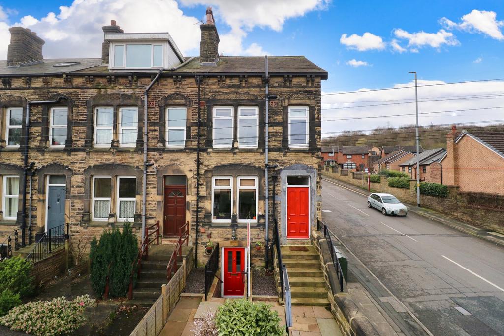 Aire View Terrace, Rodley, Leeds... 3 bed end of terrace house for sale
