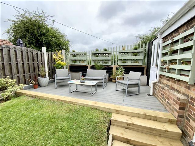 Rear garden