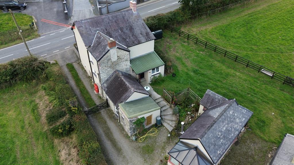 Rear of property