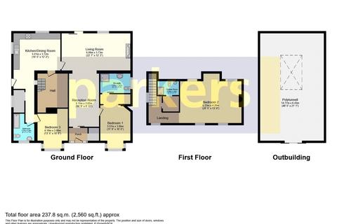 3 bedroom detached house for sale, Grazeley Road, Three Mile Cross, Reading, Berkshire, RG7