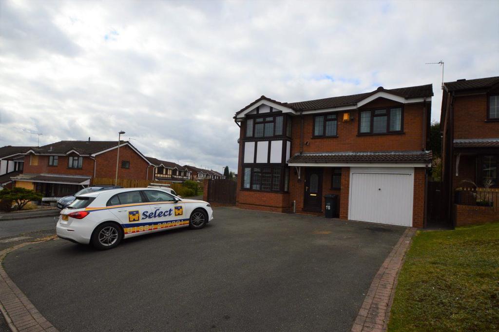 Ludlow Way, Milking Bank, Dudley 4 bed detached house £1,400 pcm (£