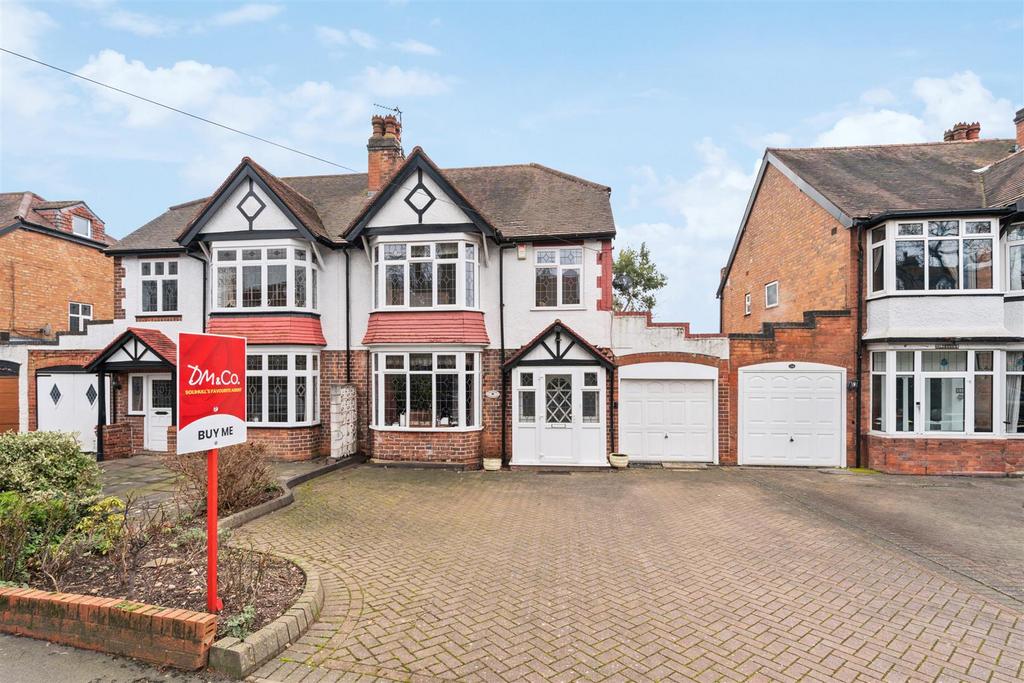 Lyndon Road, Solihull 3 bed semidetached house for sale £375,000