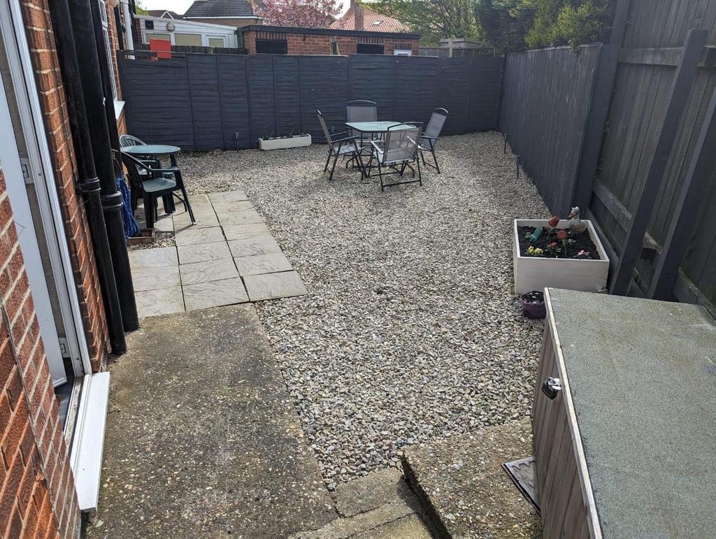 Rear Patio