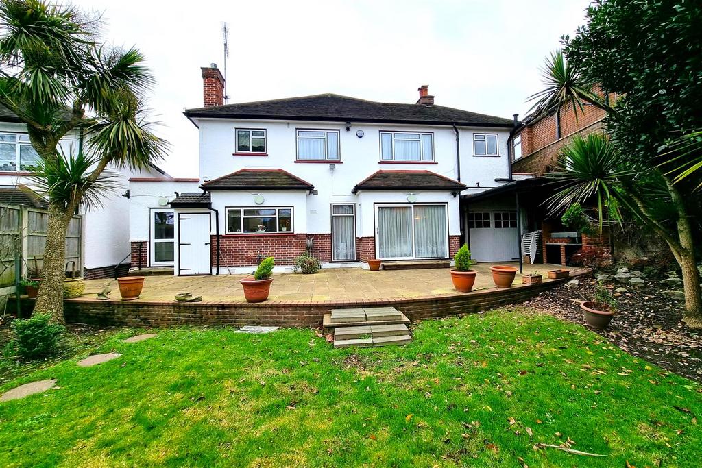 Rear elevation of property:
