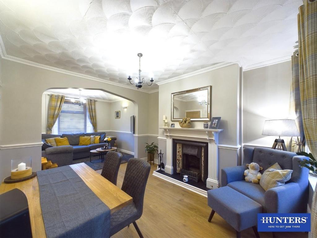 Open plan living rooms