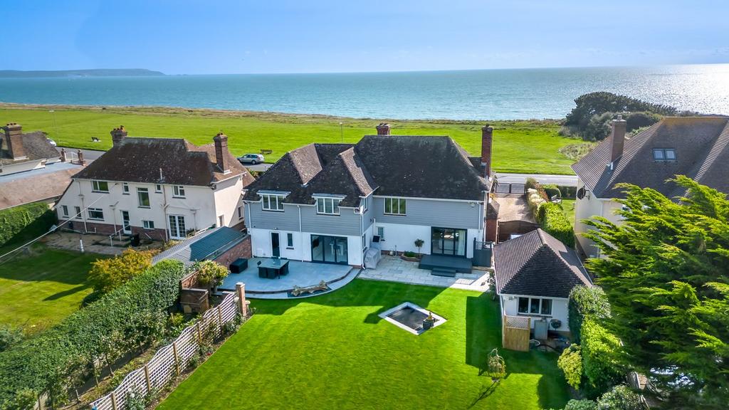 Marine Drive West, Barton on Sea, New... 5 bed detached house for sale