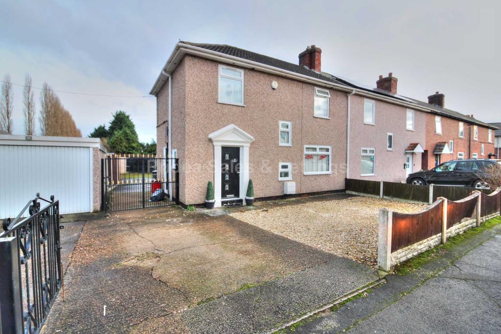 Poplar Road, Skellow 3 bed end of terrace house for sale £140,000