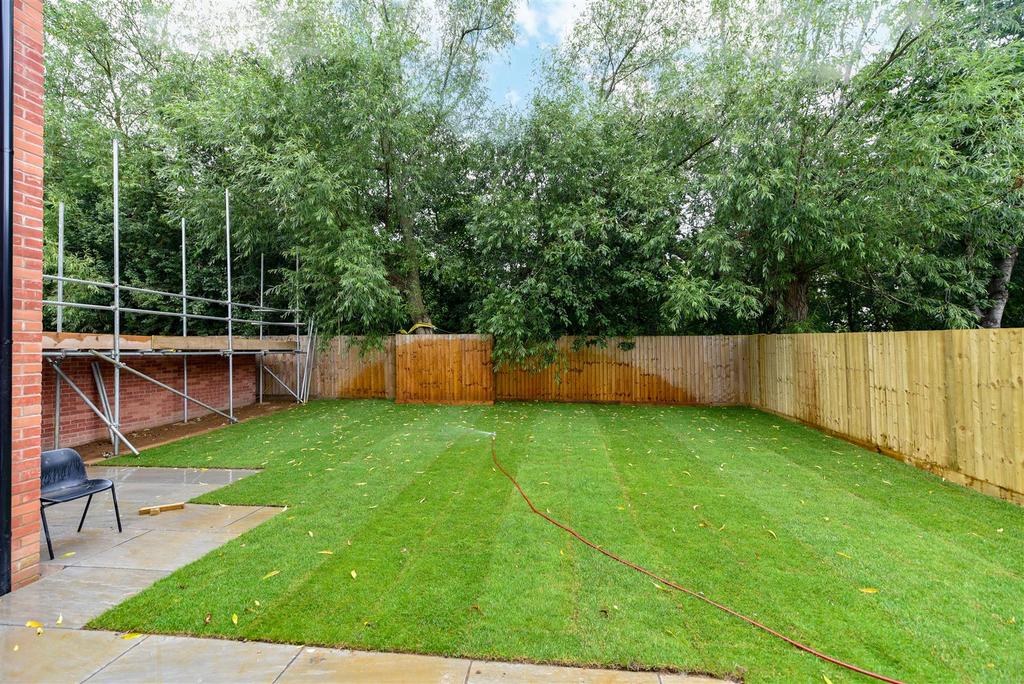 Rear garden