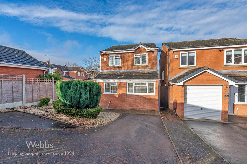Sapphire Drive, Heath Hayes, Cannock WS11 3 bed detached house for sale