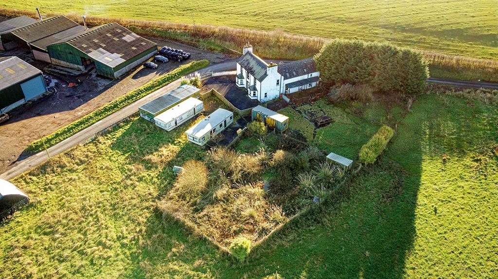 Dalvadie Farm, Stoneykirk, Stranraer, DG9 9DZ 5 bed detached house for