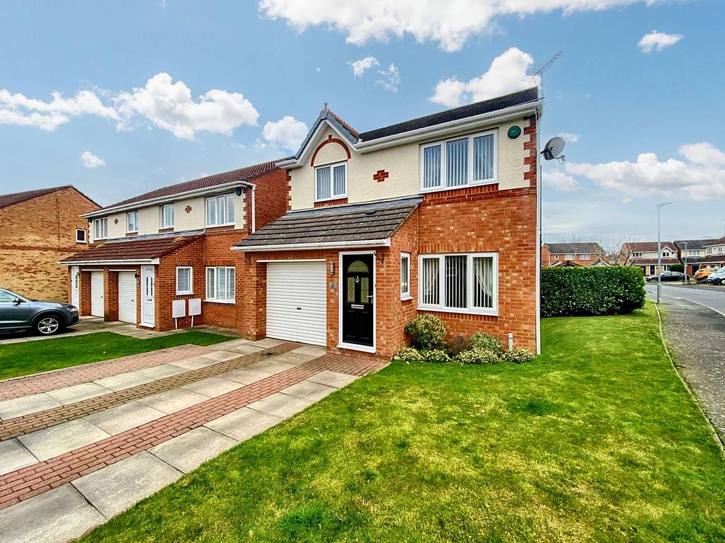 Methven Way, Cramlington, Northumberland, NE23 3XQ 3 bed detached house