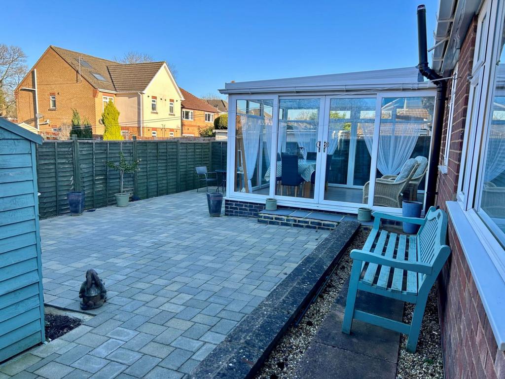 Rear garden