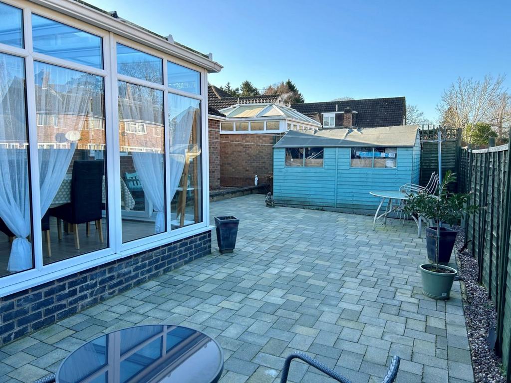 Rear garden