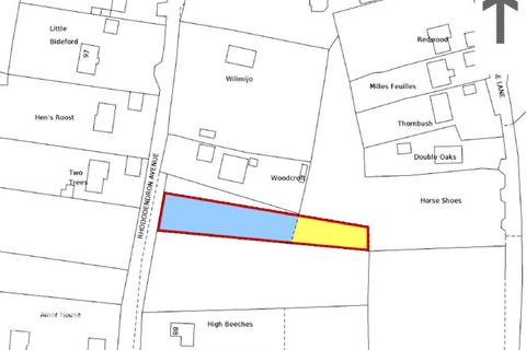 Land for sale, Rhododendron Avenue, Gravesend