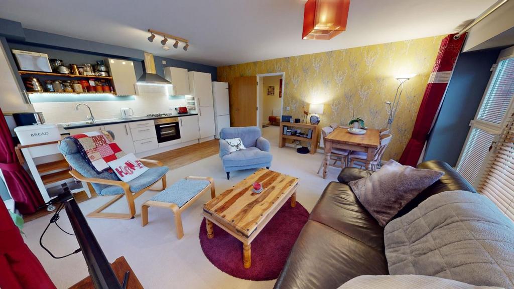 Kitchen/lounge/dining room