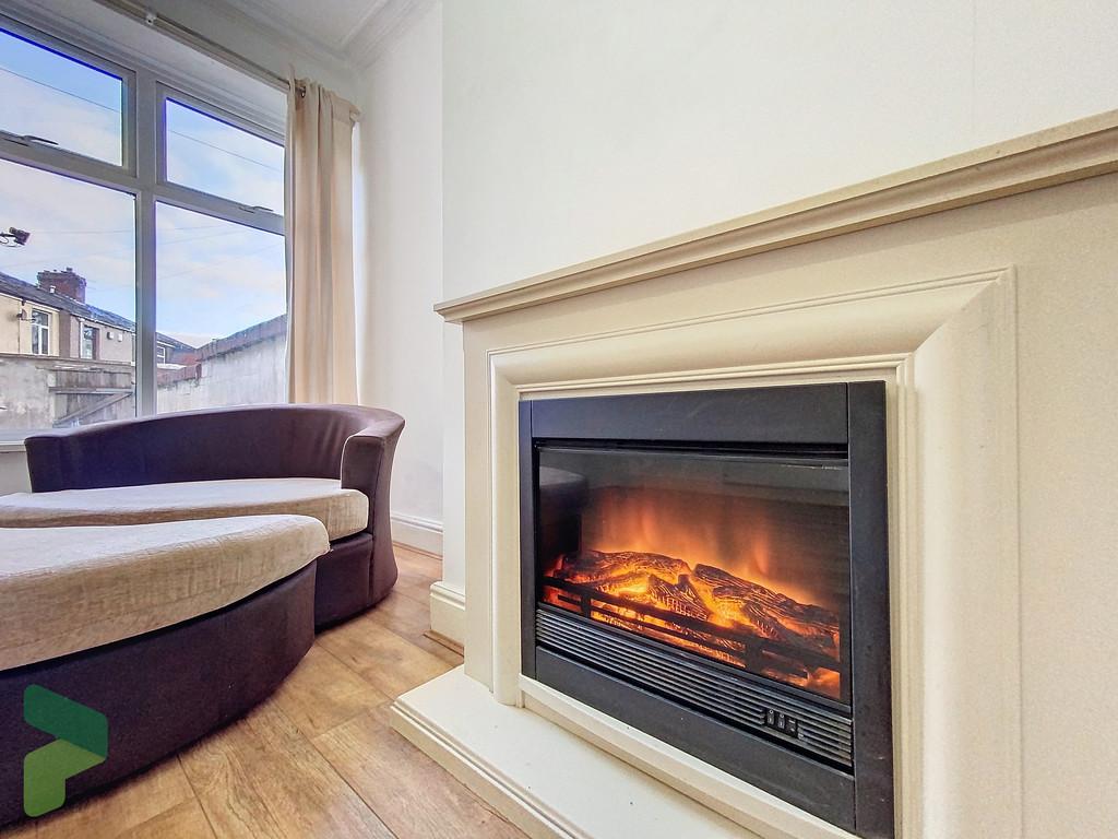 Fire in Living Room