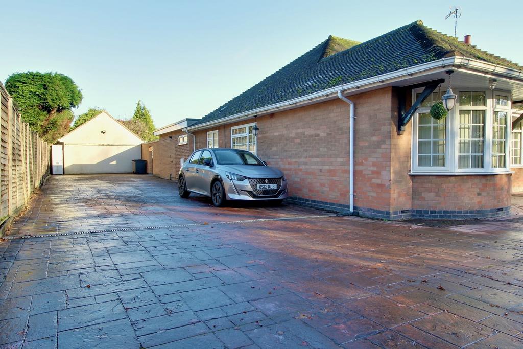 Extensive Side Driveway